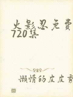 火影忍免费观看720集