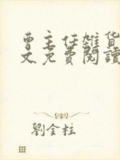 曹主任杂货铺全文免费阅读笔趣阁