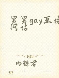 男男gay互操网站