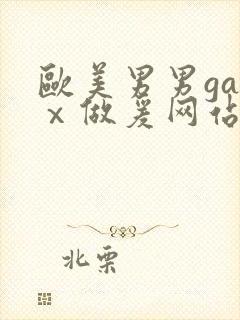 欧美男男gayⅹ做爰网站