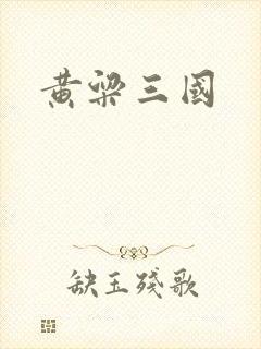黄粱三国封面