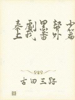 泰剧黑帮少爷爱上我番外篇封面