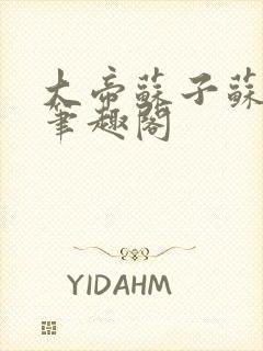 大帝苏子苏神朝笔趣阁