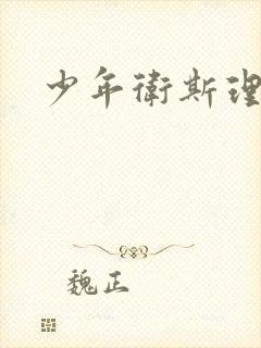 少年卫斯理封面