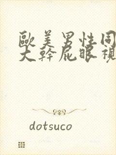 欧美男性同性恋大干屁眼视频网站