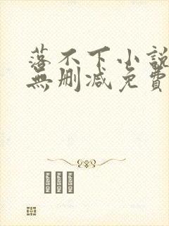 落不下小说全文无删减免费阅读封面