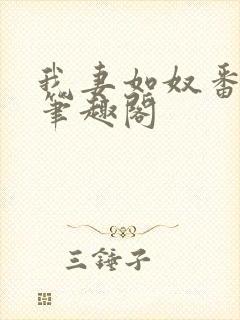 我妻如奴番外篇笔趣阁封面