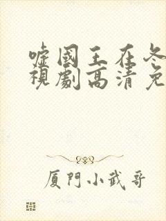 嘘国王在冬眠电视剧高清免费观看全集