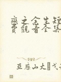 恋之余生短剧免费观看全集高清版