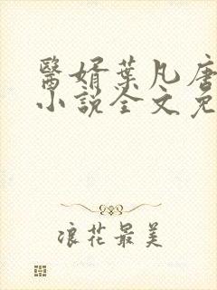 医婿叶凡唐若雪小说全文免费阅读