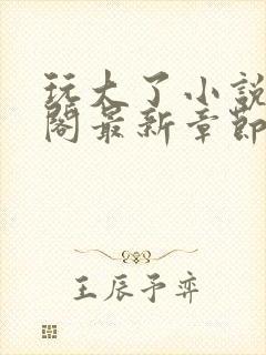 玩大了小说笔趣阁最新章节无弹窗