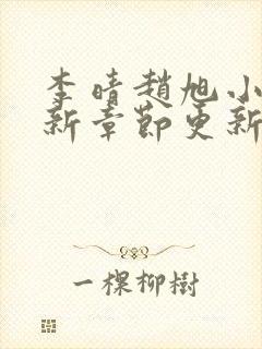 李晴赵旭小说最新章节更新封面