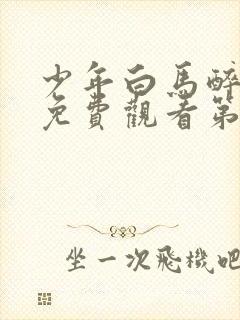 少年白马醉春风免费观看第16集封面