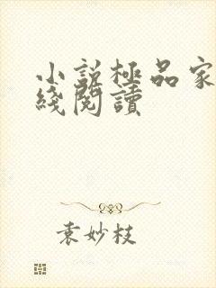 小说极品家丁在线阅读封面