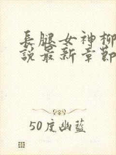 长腿女神柳茜小说最新章节