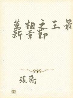 万相之王最快更新章节