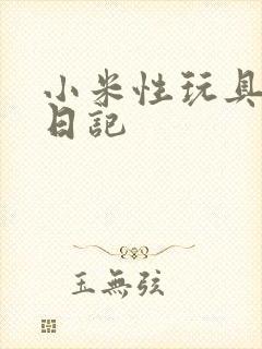 小米性玩具羞辱日记封面