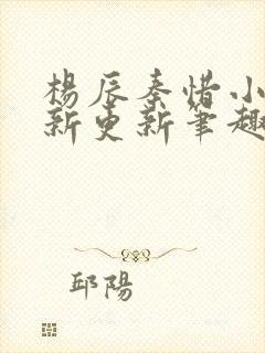 杨辰秦惜小说最新更新笔趣阁