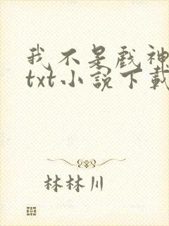 我不是戏神陈伶txt小说下载