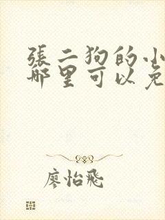 张二狗的小说在哪里可以免费听