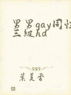 男男gay同性三级hd