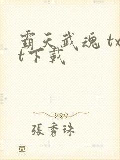 霸天武魂 txt下载