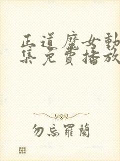 正道魔女动漫全集免费播放