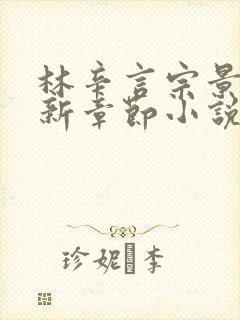 林辛言宗景灏最新章节小说封面