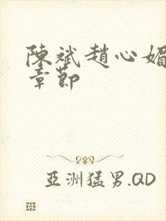 陈斌赵心媚全部章节