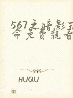 567之暗影宿命免费观看高清动漫