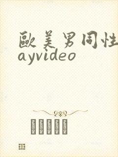 欧美男同性恋gayvideo