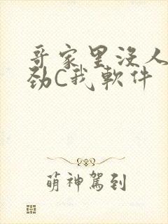 哥家里没人使点劲C我软件