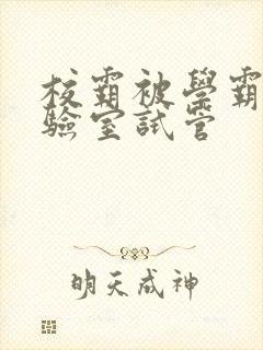 校霸被学霸压实验室试管