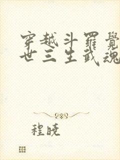 穿越斗罗觉醒绝世三生武魂