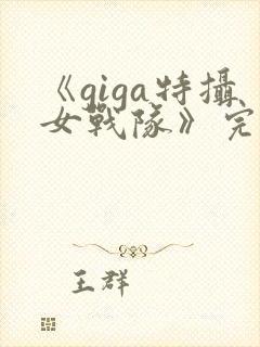 《giga特摄女战队》完整版封面