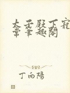 太子殿下宠妻日常笔趣阁