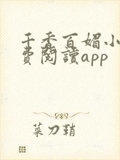 千香百媚小说免费阅读app