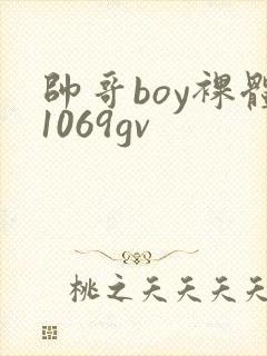 帅哥boy裸体1069gv封面