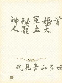 神秘军婚首长大人宠上天
