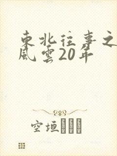 东北往事之黑道风云20年