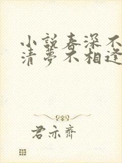 小说春深不归客清梦不相逢免费阅读
