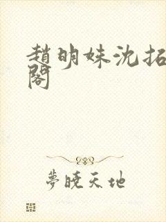 赵明姝沈拓笔趣阁