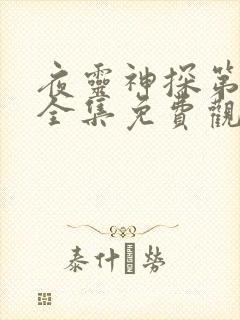 夜灵神探第一季全集免费观看高清