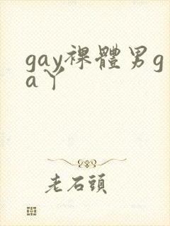 gay裸体男ga丫封面