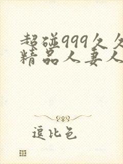 超碰999久久精品人妻人人爱