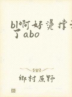 bl啊好烫撑满了abo