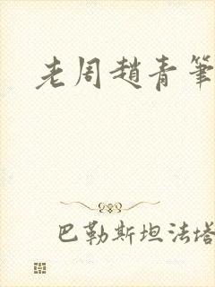 老周赵青笔趣阁
