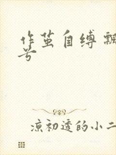 作茧自缚 飘阿兮封面