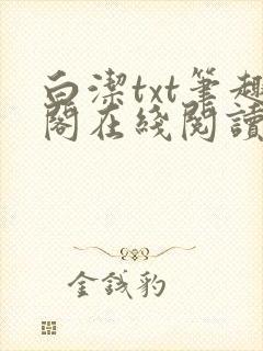 白洁txt笔趣阁在线阅读