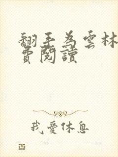 翻手为云林云免费阅读封面